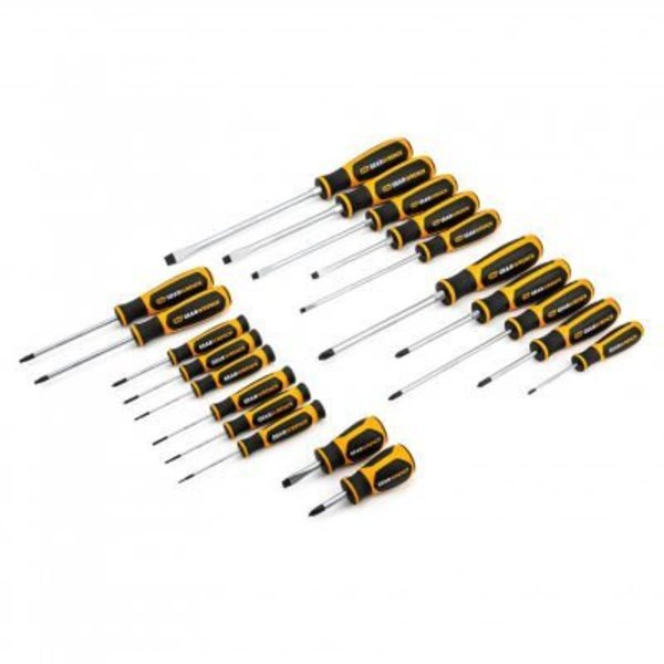 Apex Tool Group Gearwrench® 20 Piece Phillips®/Slotted/Torx® Dual Material Screwdriver Set 80066H